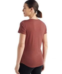 Vamosoutdoors W's Sphere II SS Scoop Tee- Grape WOMENS