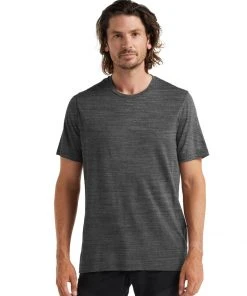 Vamosoutdoors M's Tech Lite II SS Tee- Gritstone Heather Shirts