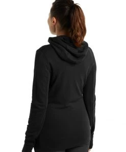 Smartwool W's Quantum III LS Zip Hood- Black 7 Smartwool W's Quantum III LS Zip Hood- Black