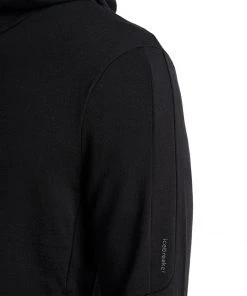 Vamosoutdoors M's Quantum III Long Sleeve Zip Hoodie- Black 5 Vamosoutdoors M's Quantum III Long Sleeve Zip Hoodie- Black
