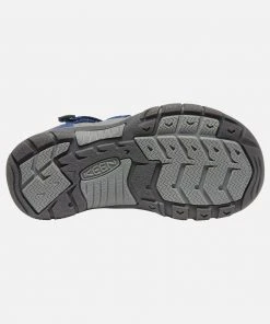 Keen Big Kids' Newport H2 - Blue/Gargoyle