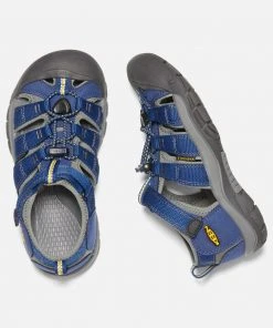 Keen Big Kids' Newport H2 - Blue/Gargoyle