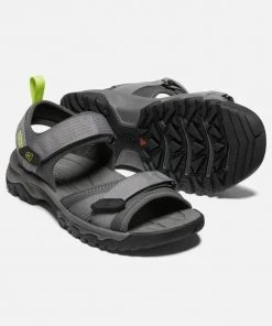 Keen Footwear M's Targhee III Open Toe Sandal - Steel Grey/Eve 10 Keen Footwear M's Targhee III Open Toe Sandal - Steel Grey/Eve
