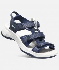Keen Footwear W's Astoria West Open Toe - Blue Nights/Black