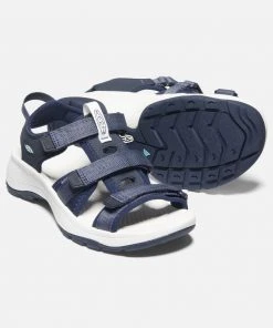 Keen Footwear W's Astoria West Open Toe - Blue Nights/Black