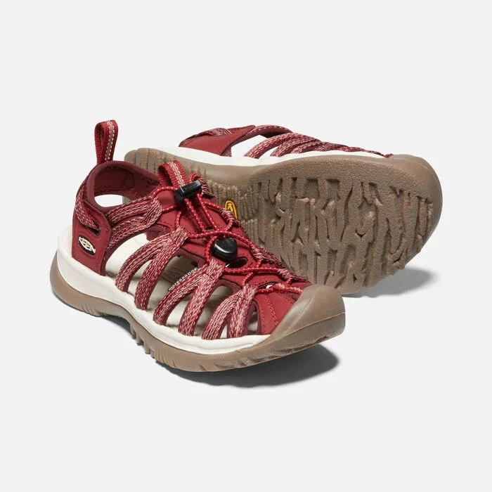 Keen Sandals Women’s Whisper - Red Dahlia 6 Keen Sandals Women’s Whisper - Red Dahlia