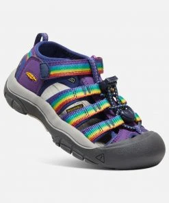 Keen Little Kids' Newport H2 - Multi/Tillandsia Purple