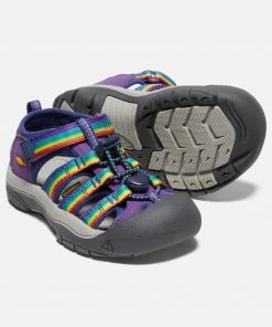 Keen Little Kids' Newport H2 - Multi/Tillandsia Purple