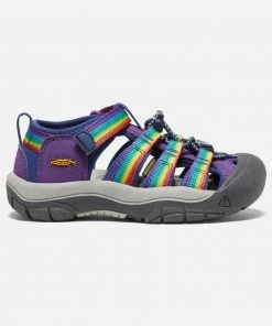 Keen Little Kids' Newport H2 - Multi/Tillandsia Purple