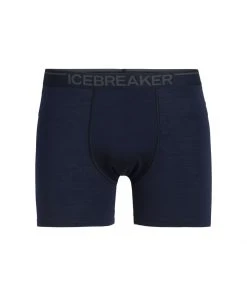 Icebreaker M's Anatomic Boxers- Navy 8 Icebreaker M's Anatomic Boxers- Navy
