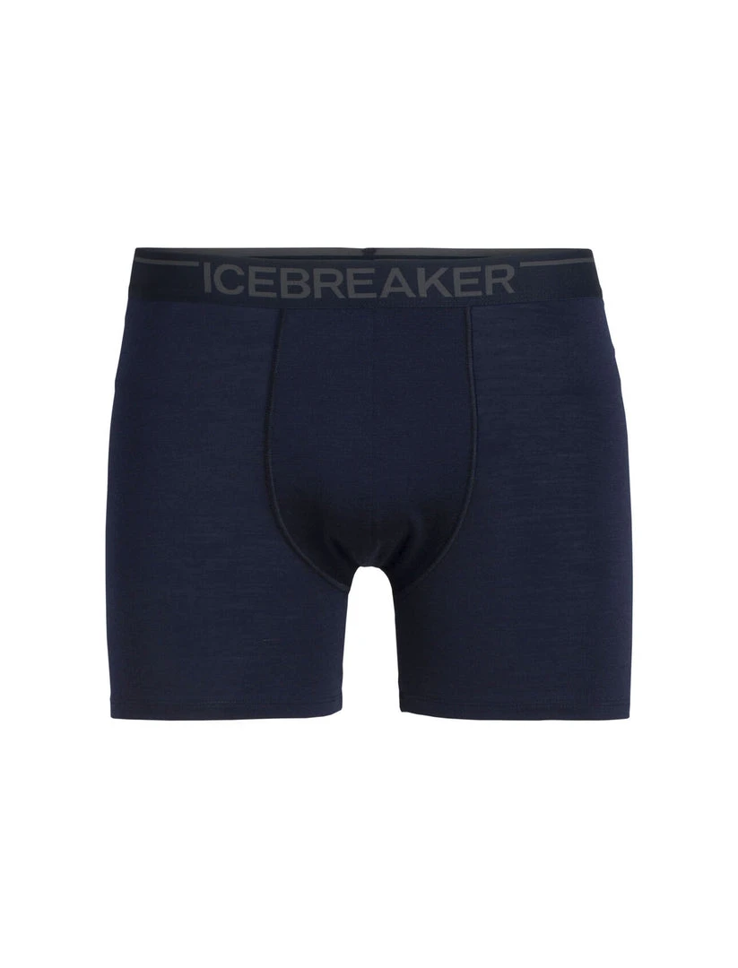 Icebreaker M's Anatomic Boxers- Navy 4 Icebreaker M's Anatomic Boxers- Navy