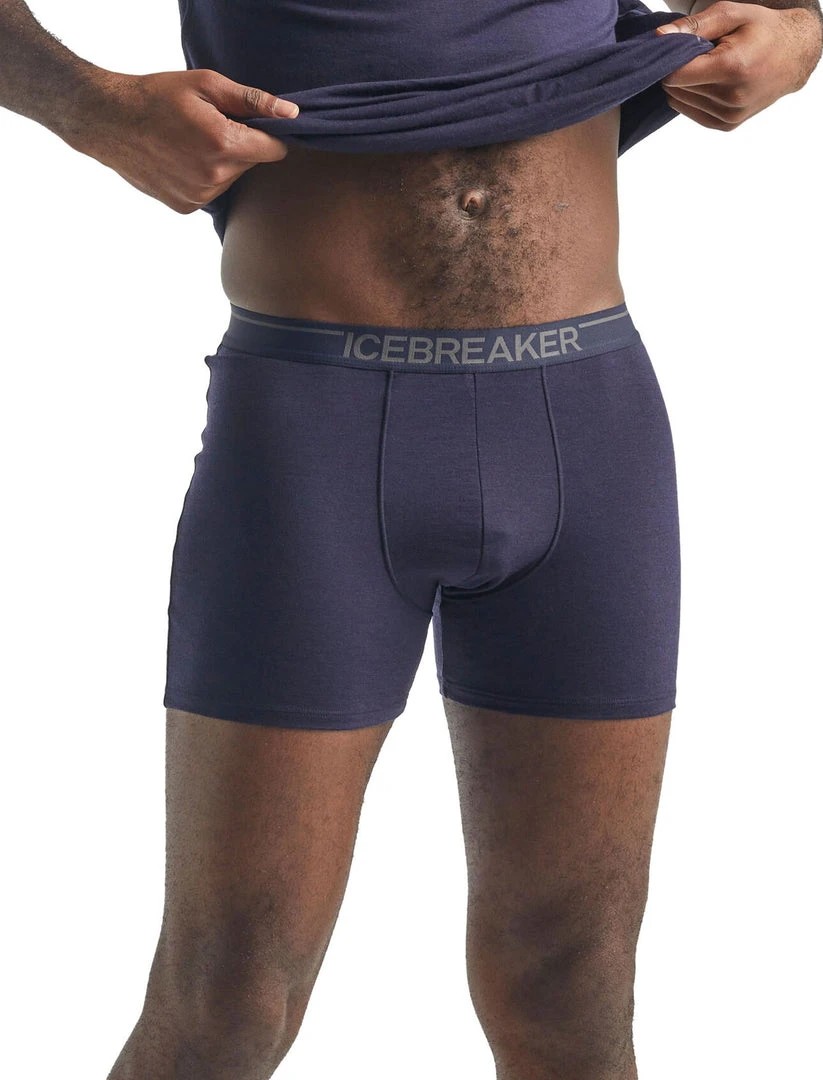 Icebreaker M's Anatomic Boxers- Navy 1 Icebreaker M's Anatomic Boxers- Navy