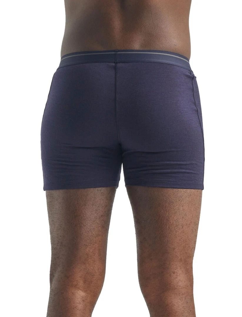 Icebreaker M's Anatomic Boxers- Navy 2 Icebreaker M's Anatomic Boxers- Navy