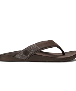 Olukai M's Tuahine Sandals - Dark Wood Footwear