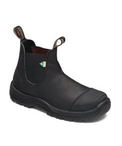 Blundstone Work & Safety 168 - Black Rubber Toe Cap Footwear