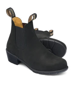Blundstone Women's Series Heel 1960 - Black Nubuck