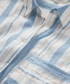 Sandwich Striped Blouse WOMENS 9 Sandwich Striped Blouse WOMENS