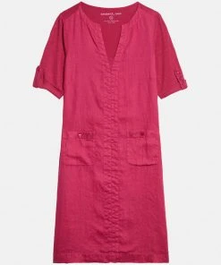 Sandwich Linen Dress WOMENS