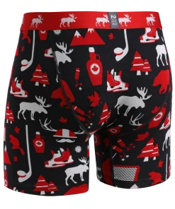 2 UNDR Swing Shift Boxer Brief - Canada Eh Base Layers