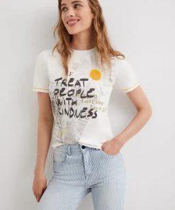 Desigual WOMENS Daisy Shirt -White