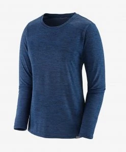 Patagonia W's L/S Capilene Cool Shirt - Viking Blue WOMENS
