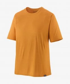 Patagonia M's Capilene Shirt - Cloudberry Orange Shirts
