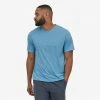 Patagonia M's Capilene Shirt - Lago Blue Shirts