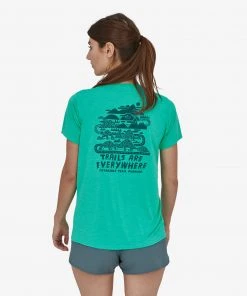 Patagonia W's Capilene Cool Daily Graphic Shirt - Trails Everywhere