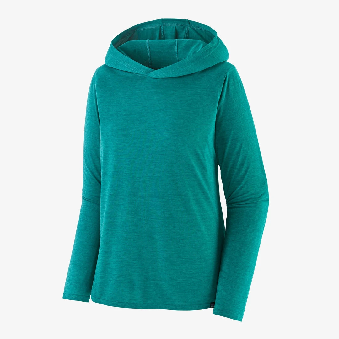 Patagonia W's Cap Cool Hoody - Light Borealis Green WOMENS 1 Patagonia W's Cap Cool Hoody - Light Borealis Green WOMENS