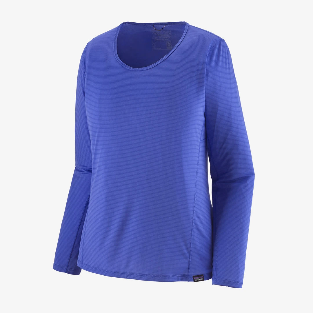 Patagonia W's L/S Capilene Cool Shirt - Float Blue WOMENS 3 Patagonia W's L/S Capilene Cool Shirt - Float Blue WOMENS