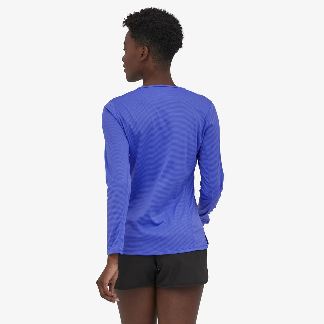 Patagonia W's L/S Capilene Cool Shirt - Float Blue WOMENS 2 Patagonia W's L/S Capilene Cool Shirt - Float Blue WOMENS