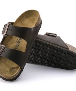 Birkenstock Arizona Oiled Leather Habana - Narrow And Regular