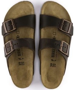 Birkenstock Arizona Oiled Leather Habana - Narrow And Regular 9 Birkenstock Arizona Oiled Leather Habana - Narrow And Regular