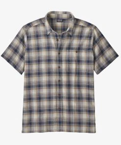 Patagonia Shirts M's A/C Shirt- Local Harvester Stone Blue