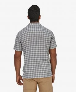 Patagonia Shirts M's A/C Shirt- Local Harvester Stone Blue