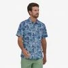 Patagonia M's Back Step Shirt - Anacapa Blue