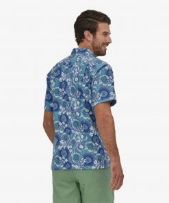 Patagonia M's Back Step Shirt - Anacapa Blue
