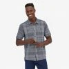 Patagonia Shirts M's Back Step Shirt - Shore Plaid