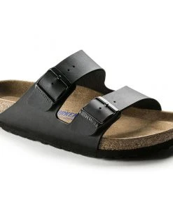 Birkenstock Arizona Birko Flor Black - Narrow And Regular