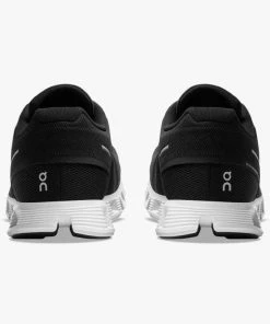 ON Running M's Cloud 5 -Black/White Footwear