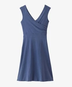 Patagonia W's Porch Song Dress - Current Blue