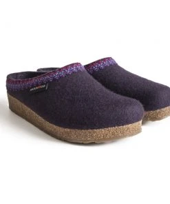 Vamosoutdoors Haflinger Grizzly - Zig Zag Eggplant Footwear