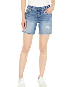 Kut Denim Sophie Short With Frey - Most Wash