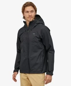 Patagonia M’s Torrentshell 3 L Rain Jacket - Black Jackets