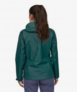 Vamosoutdoors W's Torrentshell 3L Jacket - Dark Borealis Green WOMENS
