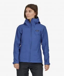 Vamosoutdoors WOMENS W's Torrentshell 3L Jacket - Float Blue