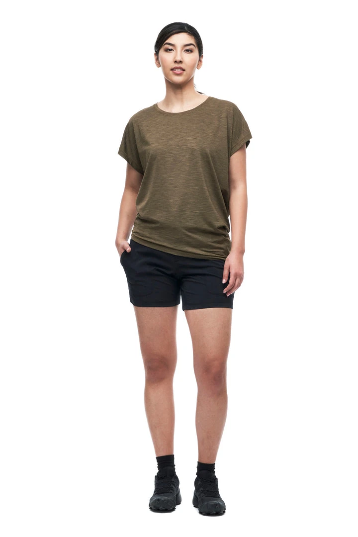 Indyeva WOMENS ESTER II Shirt - Dark Topaz 1 Indyeva WOMENS ESTER II Shirt - Dark Topaz