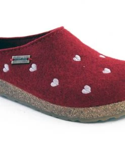 Vamosoutdoors Haflinger Clogs Sweetheart Red Haflingers