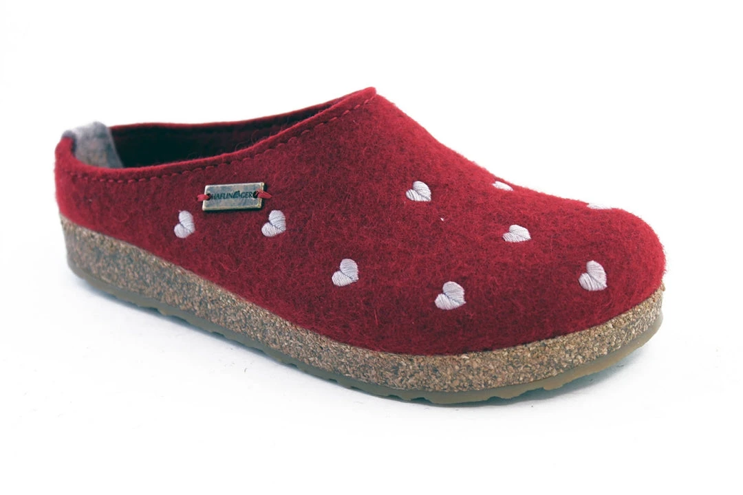 Vamosoutdoors Haflinger Clogs Sweetheart Red Haflingers 1 Vamosoutdoors Haflinger Clogs Sweetheart Red Haflingers