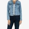 Kut Denim Kara Jean Jacket - Standard Wash (frayed Hem) WOMENS